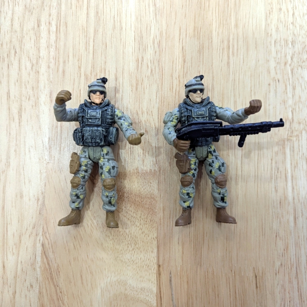 Vintage Chap Mei Special Forces Action Figures